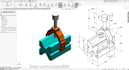 make 2d and 3d mechanical parts in solidworks, creo, catia, inventor, fusion 360