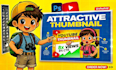 create  engaging valorant youtube thumbnails in 2 hours