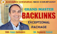do premium backlinks service and high da DR guest post on high traffic sites