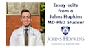 edit your medical school personal statement