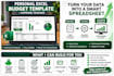 create a personal budget template in excel with an expense tracker