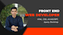be your front end web developer html, css bootstrap angular