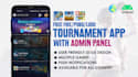 make free fire, ludo, pubg tournament app to host tournament