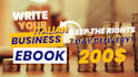 write your ebook in italian