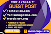 publish articles on techbullion, ventsmagazine, moralstory