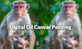 convert your image to digital painting canvas