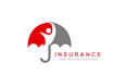 do design professionally beautiful insurance logo fastest