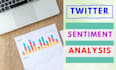 do twitter sentiment analysis using python