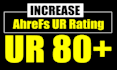 increase ahrefs url rating 80 plus permanent guarantee