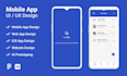 do mobile app ui ux design web design mockup