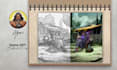 design high quality 2d background and environment
