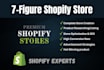 create shopify dropshipping store with professional shopify design