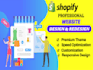 create, design and redesign profitable shopify dropshipping store