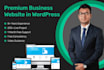 develop a top notch business website
