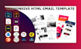 convert your PSD, PDF, png, ai, xd, and figma to html email template
