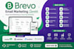 setup your brevo and email marketing and landing pages