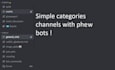 create or renew a already existant discord server for you