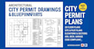 city permit blueprints architect, 2d floor plan, house, patio, adu, garage, deck