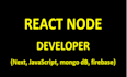 create react, node, next, javascript, web app
