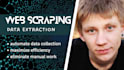 do web scraping, data mining, and data extraction in python