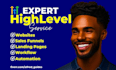 build gohighlevel website gohighlevel sales funnel on gohighlevel