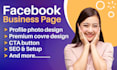 set up and design facebook business page expertly