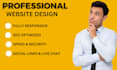 design or redesign a responsive wordpress website