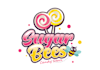 create a modern natural and candy logo