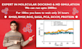 do protein ligand docking and MD simulation