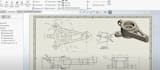 create 2d engineering drawings, technical drawings