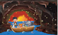 illustrate magical children story book illustration