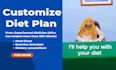 be your nutritionist for customizing your meal plans