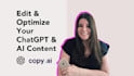 edit and optimize your chatgpt and ai content