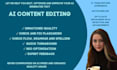 factcheck, SEO, edit and improve ai generated content as a native speaker