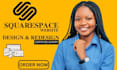 develop responsive squarespace website design or redesign squarespace SEO