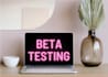 a beta testing in your site web