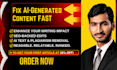 do ai content editing and SEO optimization