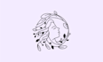 do sophisticated, luxe feminine logo design for your brand