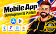 develop a flutter or flutterflow mobile app for ios and android