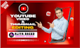 design an attractive youtube thumbnail