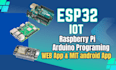 program raspberry pi ,arduino, esp32,and iot projects