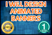 create 2 animated GIF banner