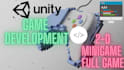 create 2d games using unity engine