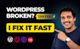 fix wordpress issues, error, bug, css, elementor pro, divi website expert help