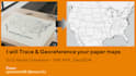 digitize your paper maps precisely