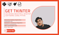 make custom desktop application with modern UI using tkinter, pyqt5