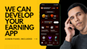 develop custom earning app with admin panel
