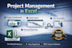 create custom excel project management dashboard with automation and gant chart