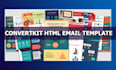 create convertkit HTML email template and newsletter