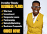 develop restaurant business plan, real estate business, nonprofit, pitch deck